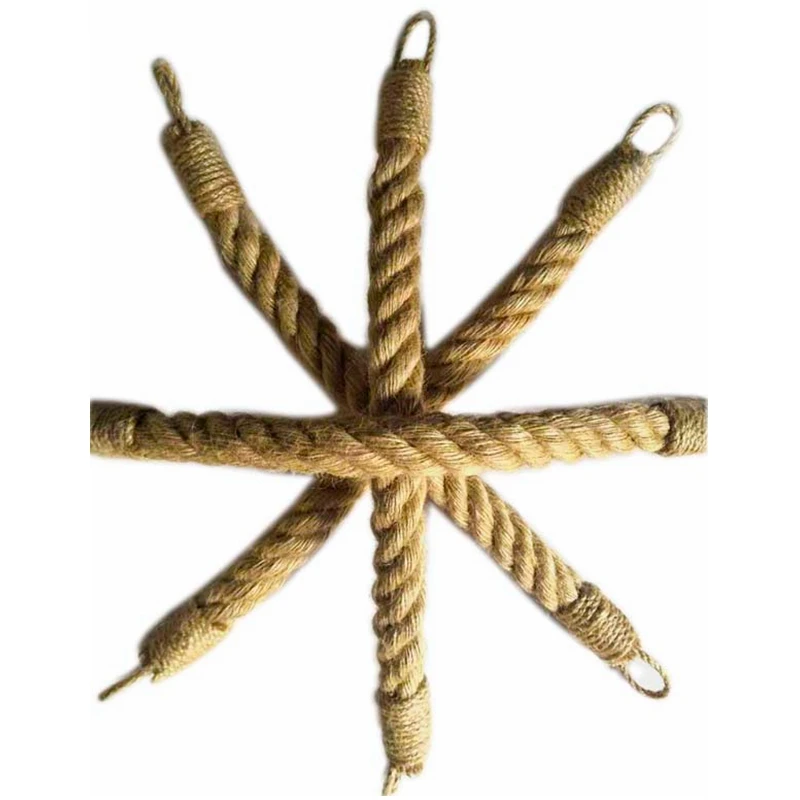 

20 mm short decoration hemp rope tissue ring diy hemp rope crafts hand-woven cotton hemp rope