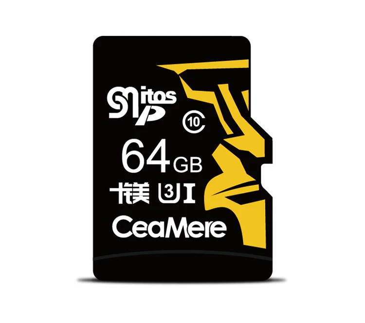 Ceamere Face Pattern Original 256GB SD Cards Micro Memorias Class 10 Microsdxc TF Carte 8GB 16GB 64GB 128GB 256GB SD Memory Card