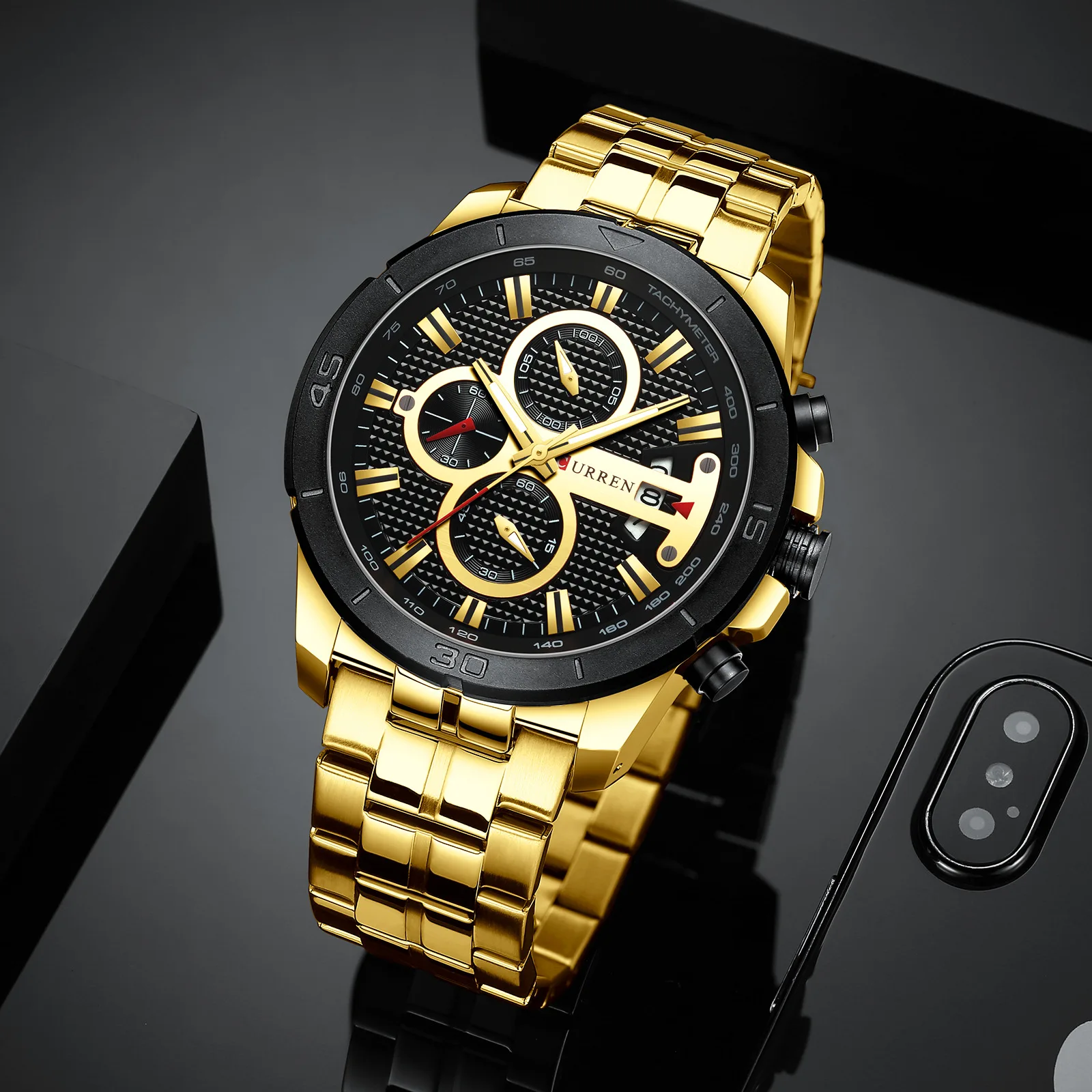 Fashion Curren 8337 Men Watches 2020 