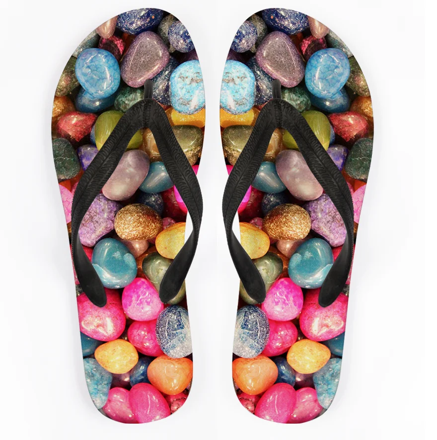 

Sandal jepit Men and women customized cheap American 5-12 size cute flip flops rubber sole polyester upper PVC shoelaces