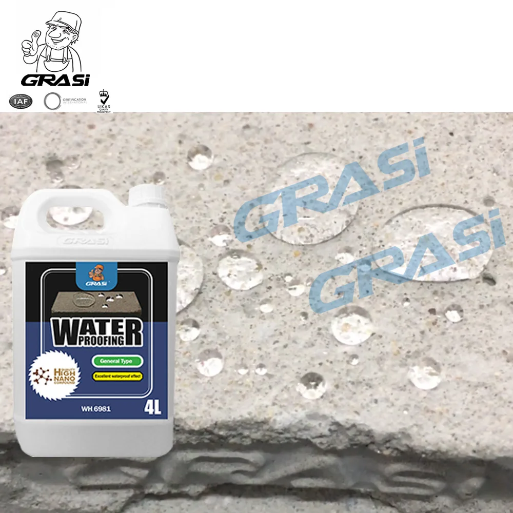 
WH6981 water based nano hydrophobic concrete coatings made in shanghai GRASi , OEM available 