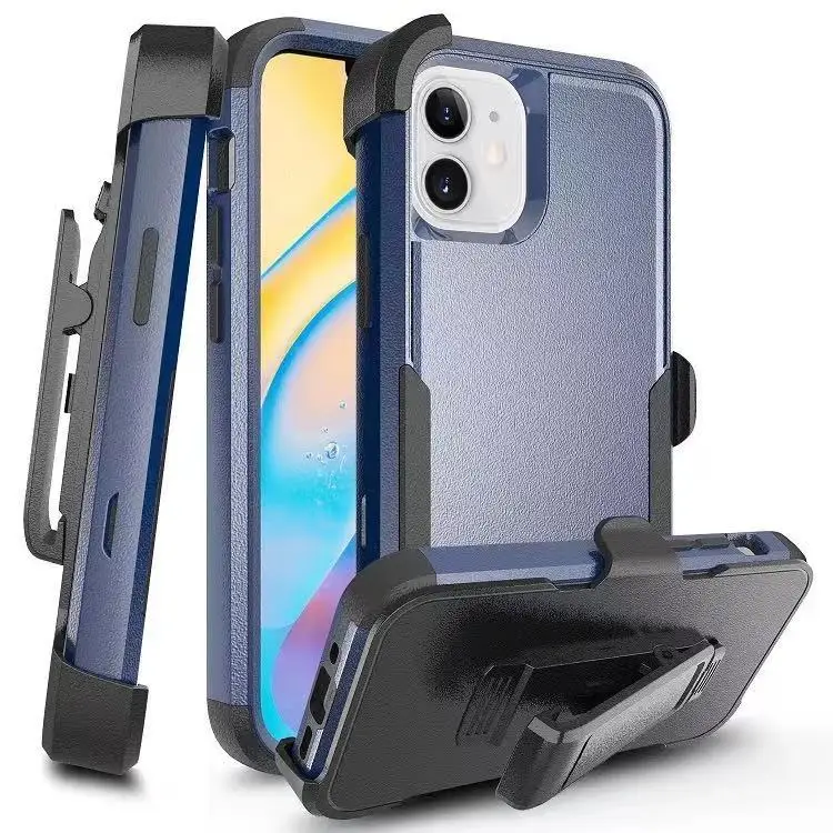 

Wholesale Amazon Anti Fall Mobile Phone Case for iPhone 12 pro max Armor TPU PC Cover for iPhone 12 pro max Smart phone, Black,red,blue,pink,navy