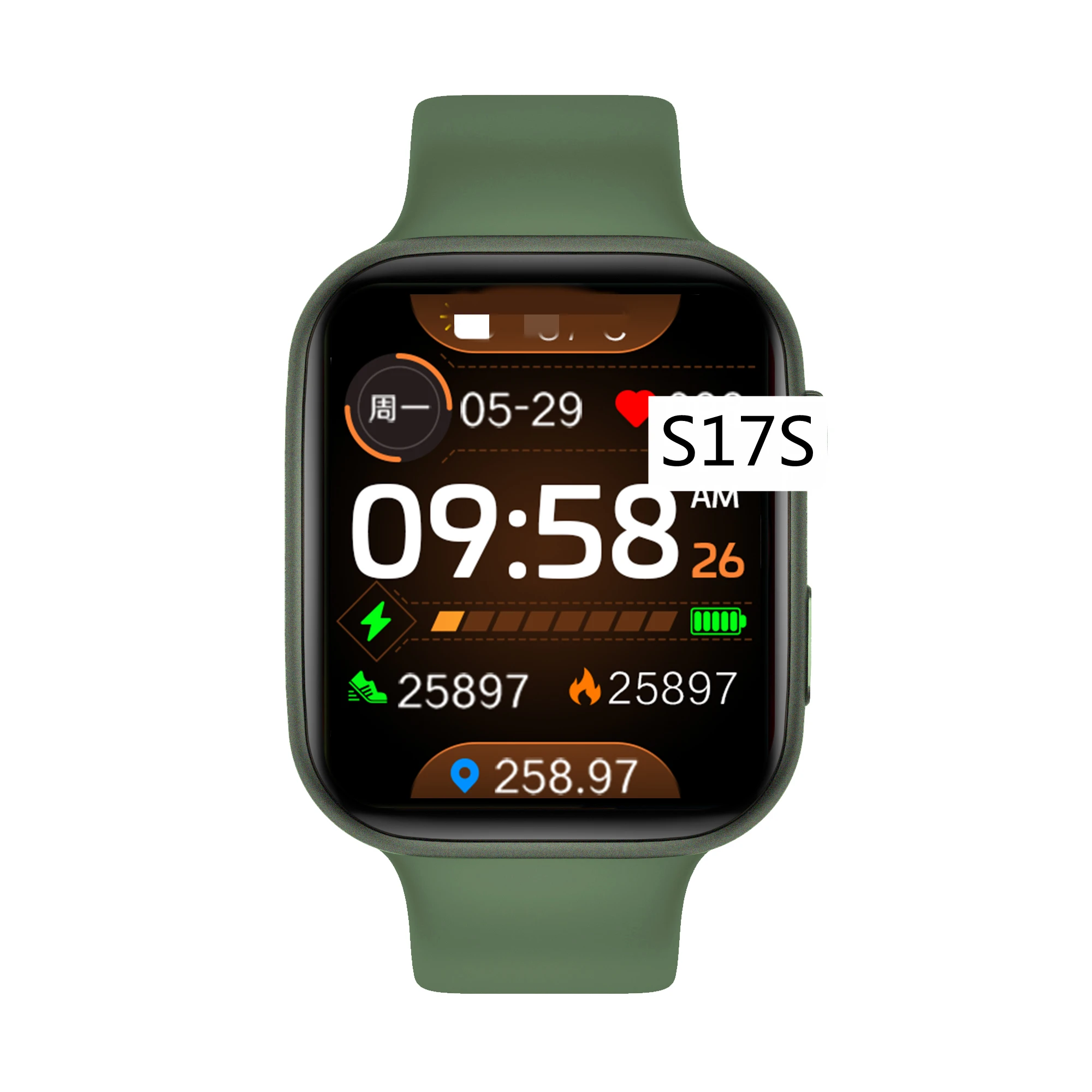 

2022 New Smartwatch s17s smartwatch series 7 Reloj Relogio Sports Fitness Band Bracelet Wearable Devices Android Smart Watch