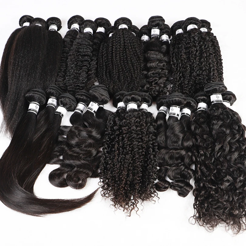Remy 100% Human Hair Extensions Bundles Raw Hair Bundles Vietnam Cheap Wholesale Bulk Cheap Loose Wave Hair Bundles for Women