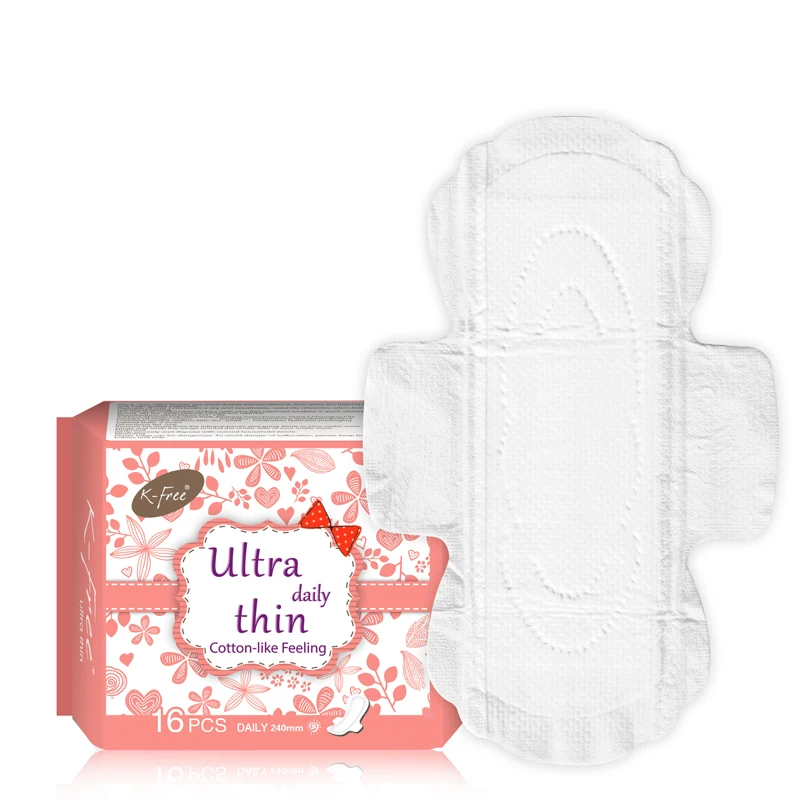 

Hygiene period sanitary napkin for women high absorbent cotton pads