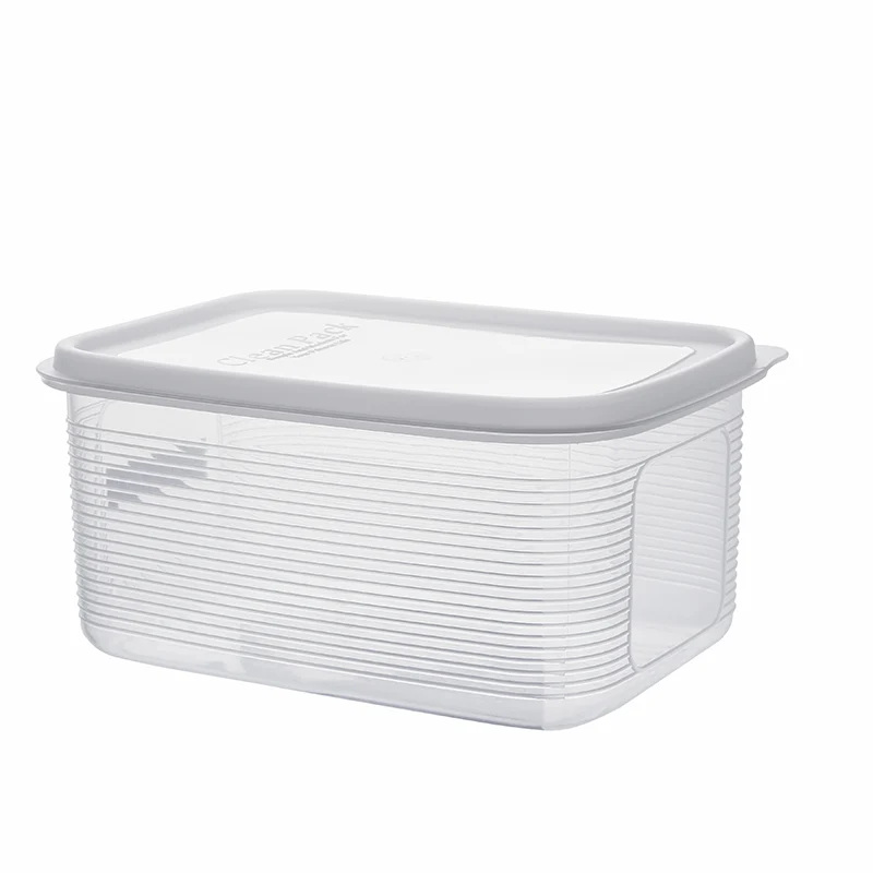 

clear refrigerator storage bins freezer organiser boxes, White