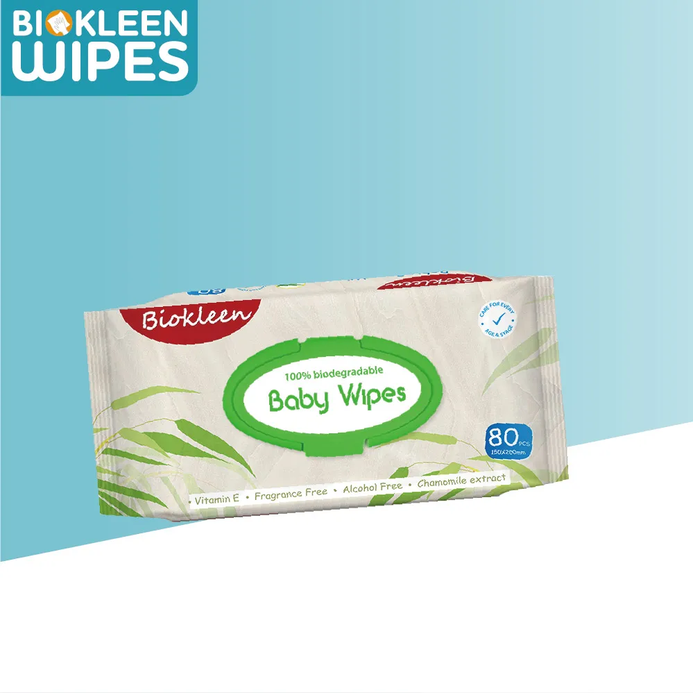 

Lookon Biodegradable Manufacturer cleaning wet tissue pure water wipe