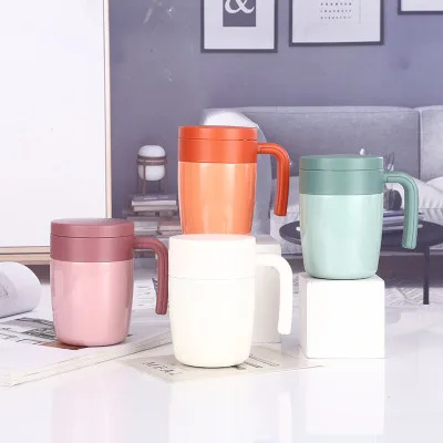 

316 stainless steel mug office mug with handle fashion coffee cup gift mug from stock, Customized color