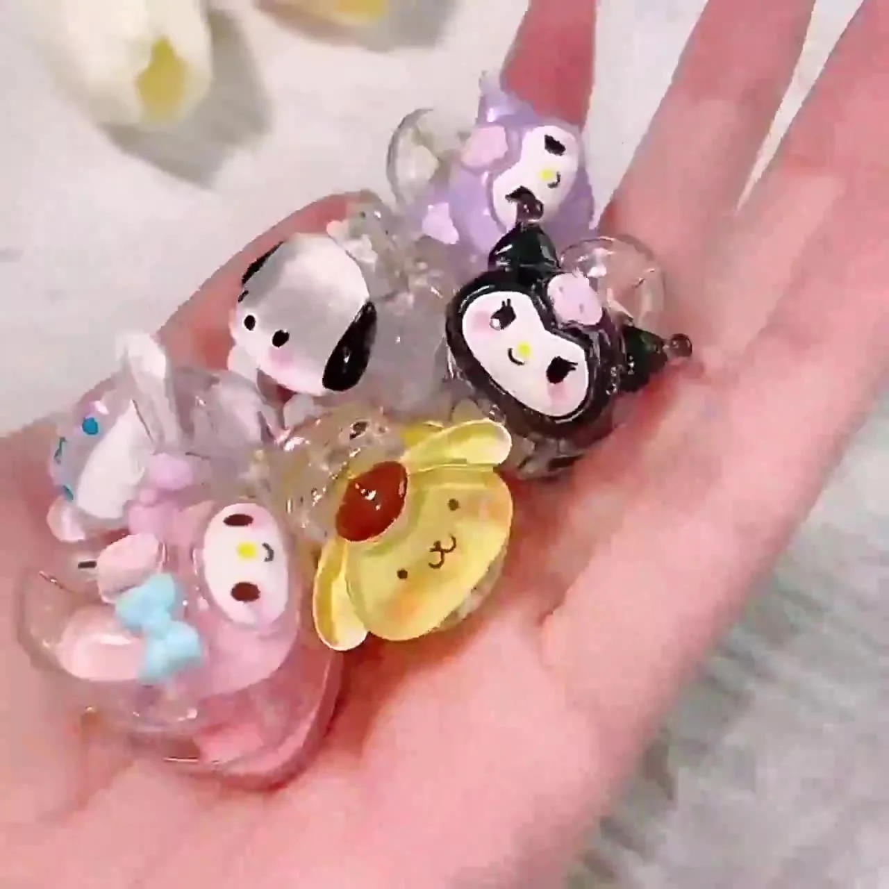 

Cute Hair Clip Cartoon Sweet Girl Student Transparent Hair Grab For Kids Children Hair Accessories