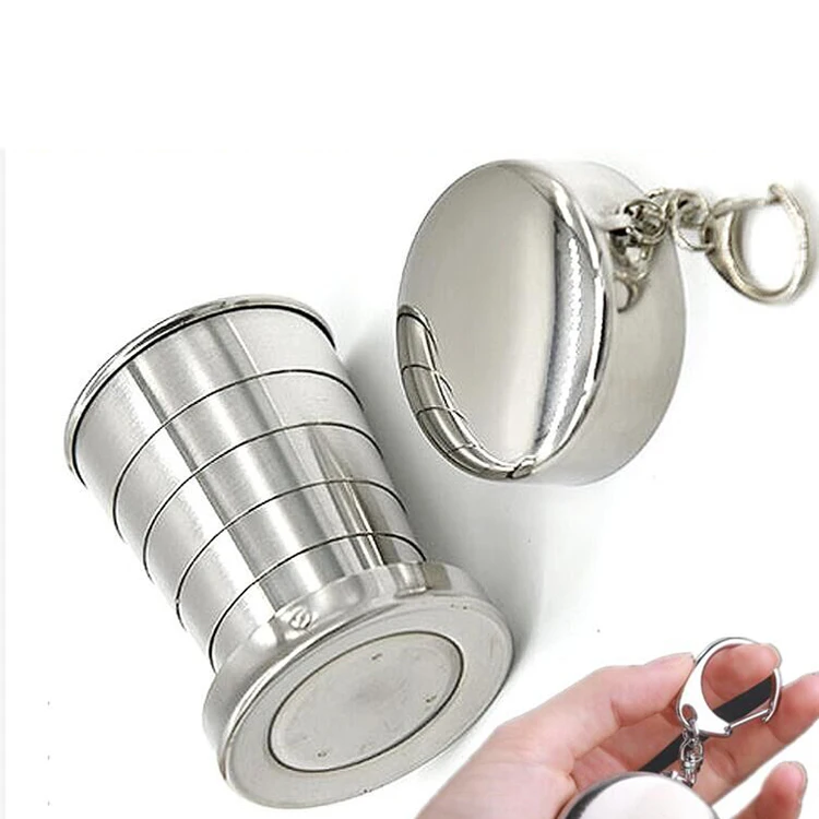 

Collapsible Coffee Stainless Steel Travel Cup