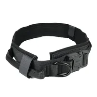 

Adjustable Heavy Duty Nylon Military Tactical Training Pet Dog Collar for 3 Sizes