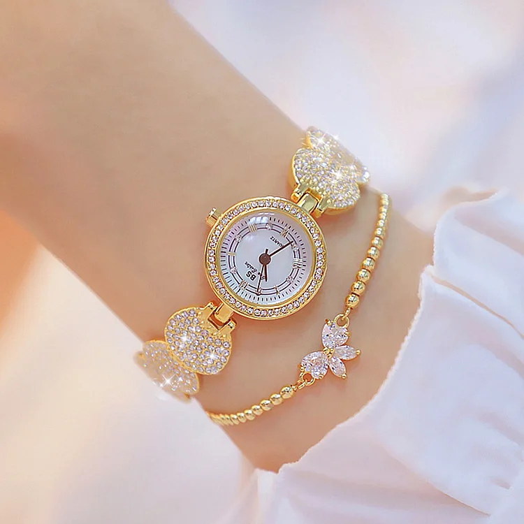 

Hot Selling FA1606 BS Women Watch 2020 High-end Linked List Quality Full Diamond Female Quartz Wristwatches Gifts Elegant