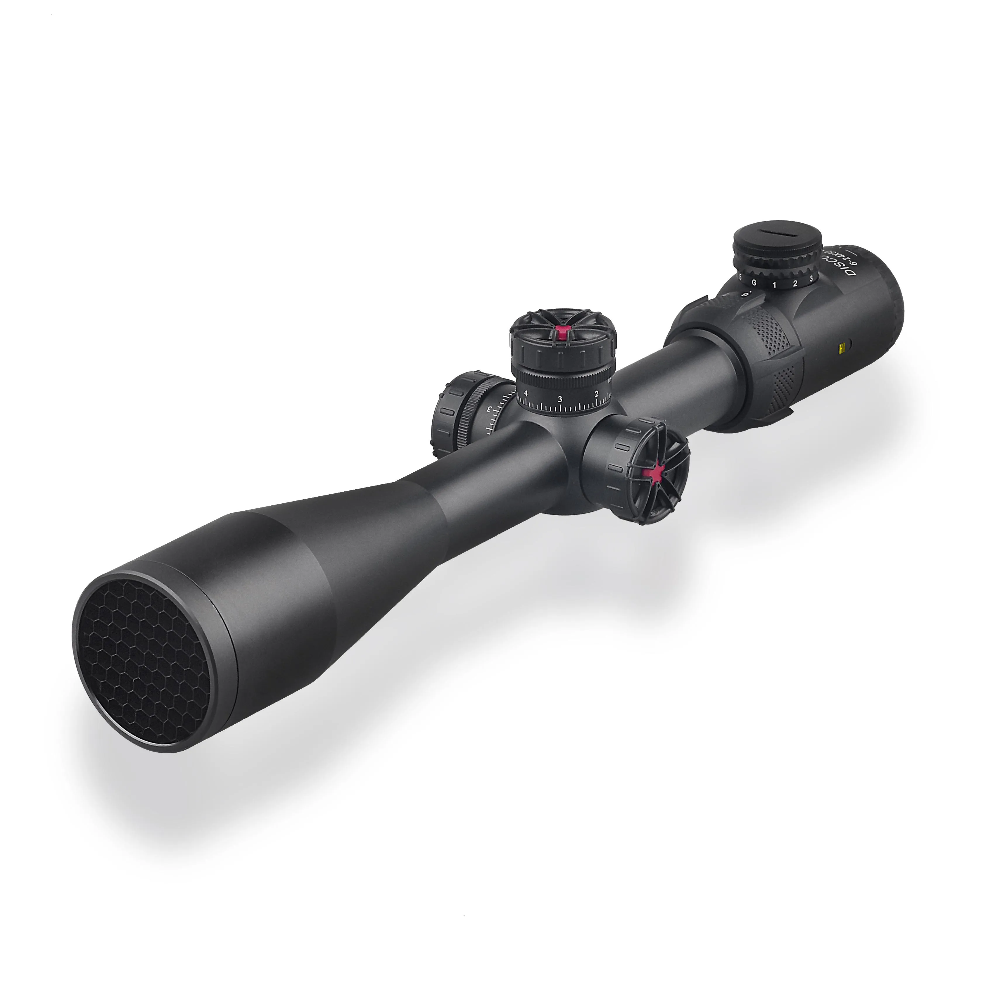 

Discovery Scope HI 6-24X50 SFIR Second Focal Plane Riflescope for Shooting and Hunting with Zero Stop