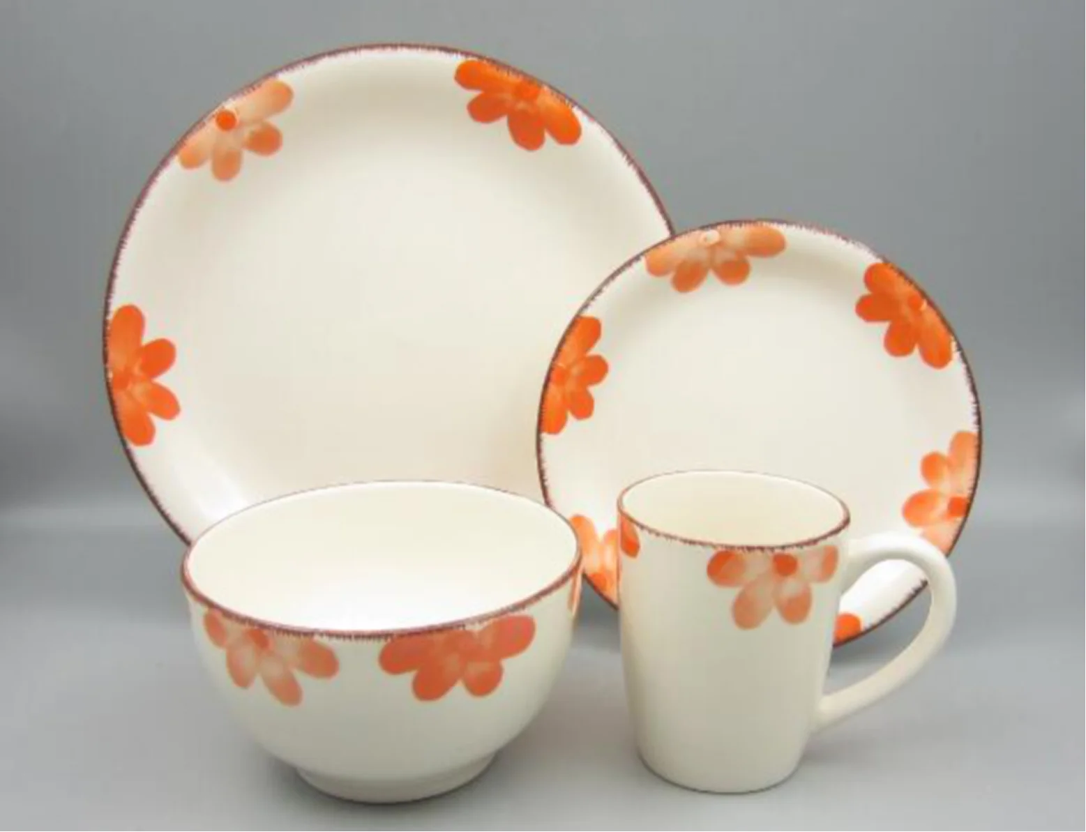 Manufacturer China Colorful Custom Stoneware Dinnerware Ceramic Dinner