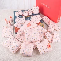 

YUAI Newborn Eco-friendly 100% Combed Cotton Gift Box baby clothes newborn 19pcs for 0-6 months baby gift set