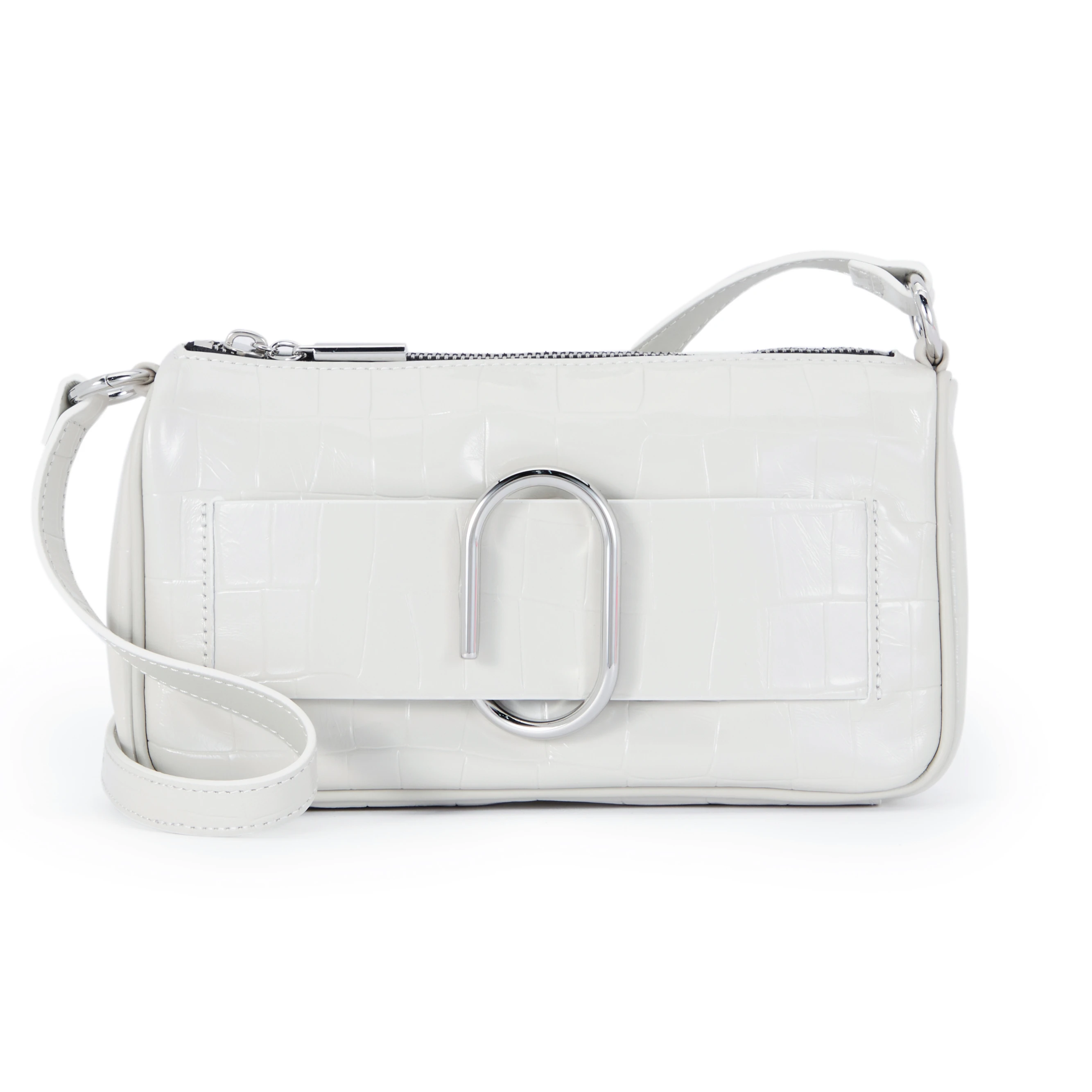 

2021 new fashion shoulder bag natural high-quality first layer cowhide lady bag, White