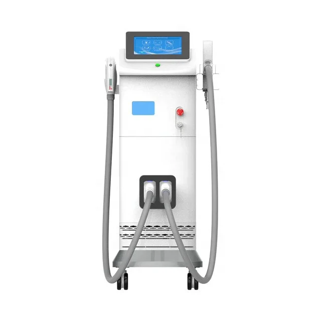 

Multifunction Skin rejuvenation hair removal tattoo removal nd yag ipl shr laser machine