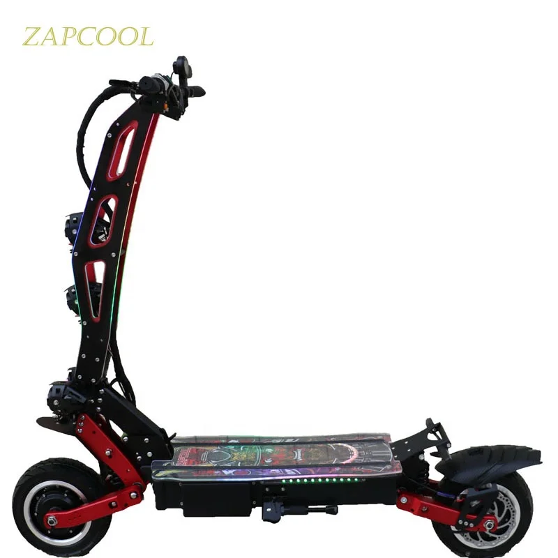 

Hot sale 2021 11 inch 60v 8000w 100km/h adult folding Long Range high speed cross country dual Motor 2 Wheel electric scooter