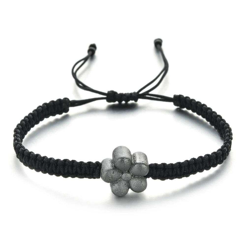 

Handmade Luxury Cute Fashion Five Leaf Flower Bracelet Gold Plated Bracelets Cherry Jewelry for Women Party Wholesale