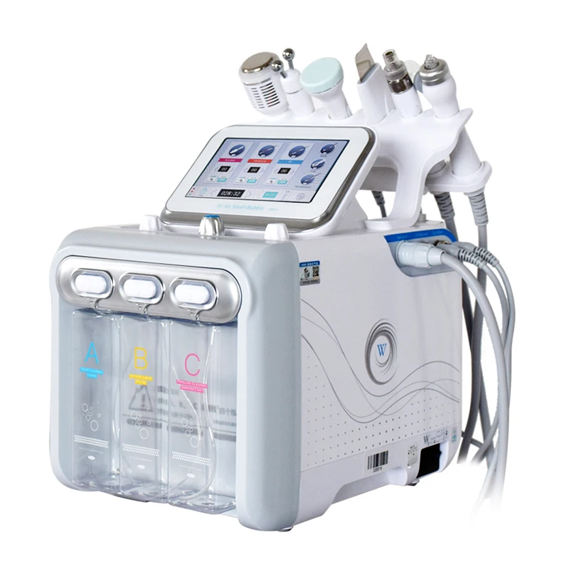 

Newface H2O2 Water Oxygen Hydra Dermabrasion Facial Machine with Skin Scrubber Ultrasound RF