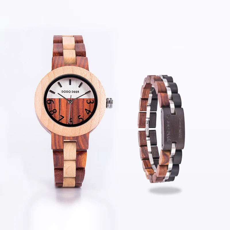 

DODO DEER ladies women watches wholesale etsy handmade custom engraved wooden watch