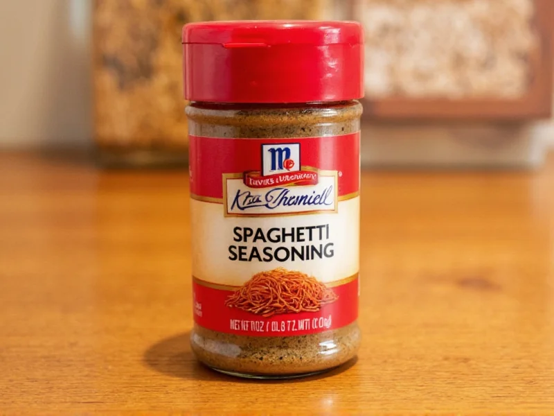 McCormick Spaghetti Seasoning: Complete Usage Guide