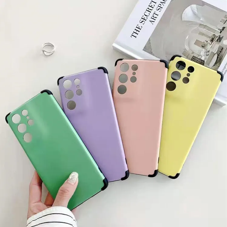 

Pure Color Shockproof IMD Phone Case For Xiaomi 11 Mi 10T Lite Colorful Funda Back Cover For Redmi K40 Pro RM Note 9s 9 Pro, 8 colors