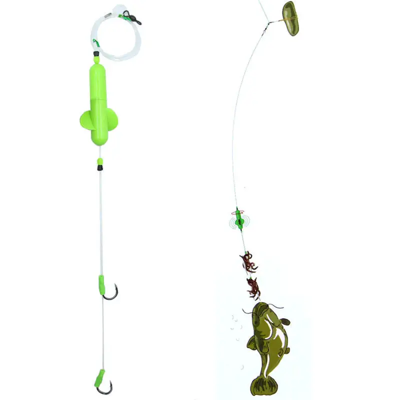 Selco High Carbon Steel Fish Hooks Highly Effective Rig Anchor Catfish Fishing Hooks for Catfish Float Rigs Cat Fish Rig Set