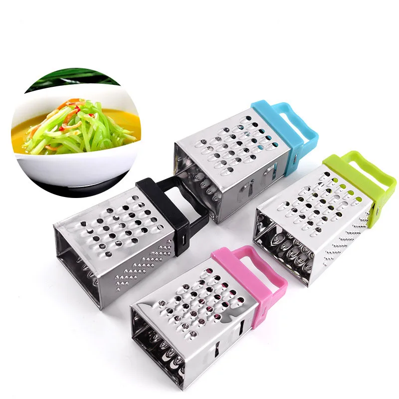 

Kitchen Accessories 3 Inches 4 Side Multi-Function Stainless Steel Cheese Ginger Mini Grater