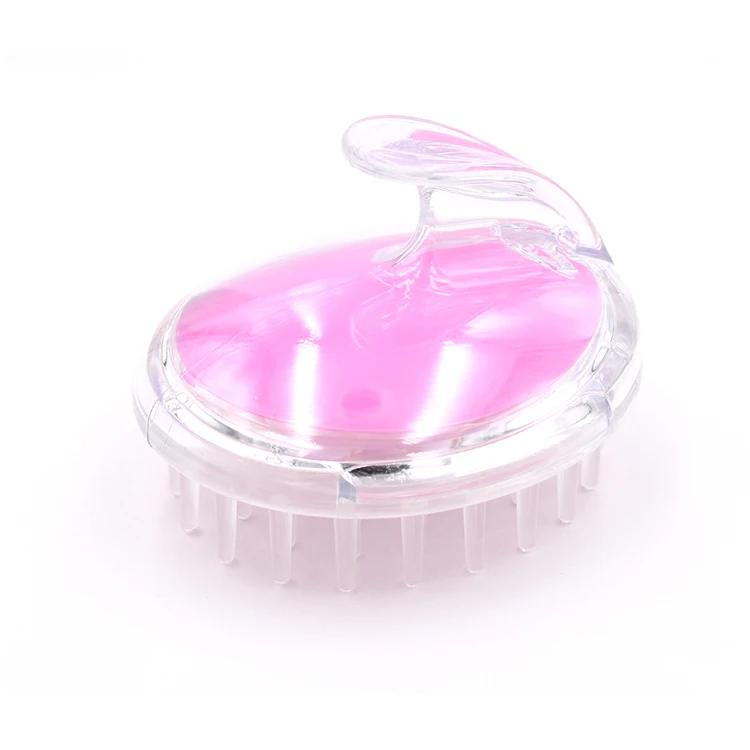 

Custom silicone Scalp Massager Shampoo hair Brush