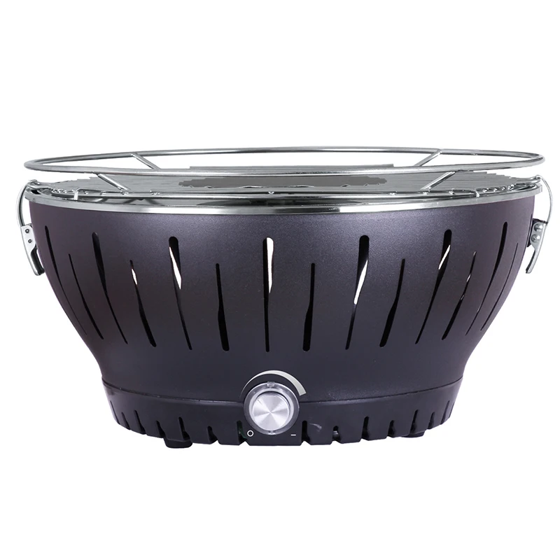 

Hot sale Smokeless BBQ grill Charcoal grill Portable battery windproof BBQ