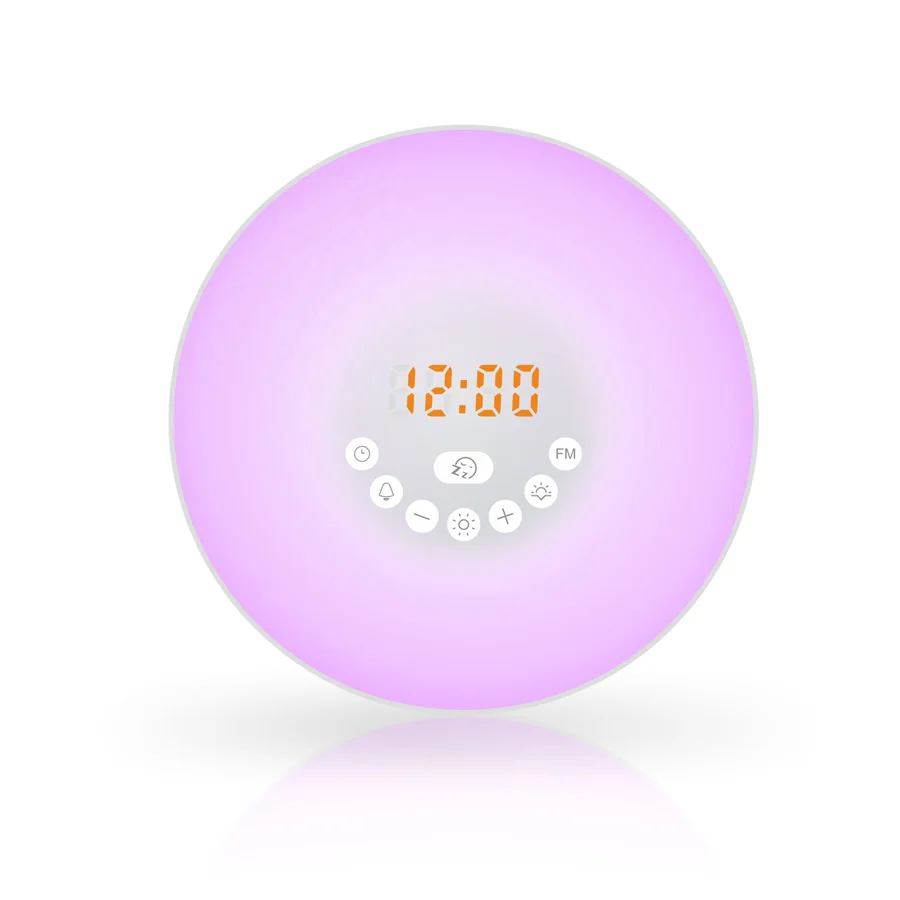 

Original factory sunrise wake up light alarm clock nature sounds sleep night light