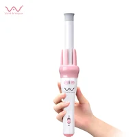 

Vivid vogue magic hair curler set auto roller iron wave with free hairpin comb