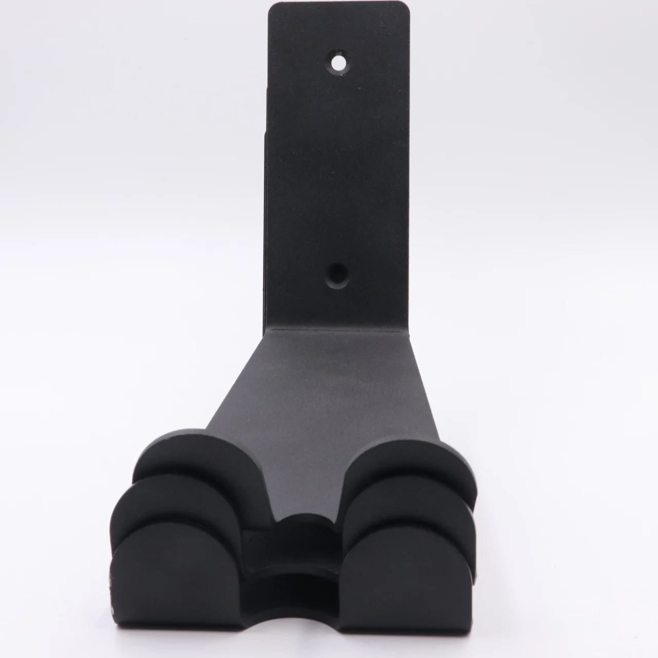 

Wall Mount Rode Bicycle Holder Bend S Shape Cycling Storage Hook, Black powder coat