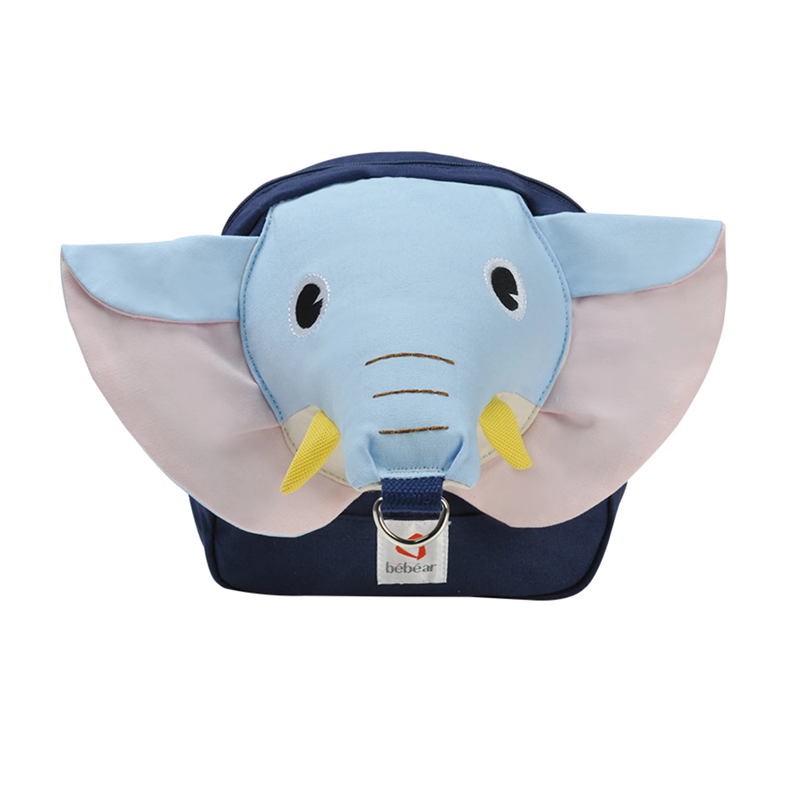 

3D Elephant Kids Backpack Cute School Bag Toddler kids Book Bags with Safety Leash for Boys Girls, Blue