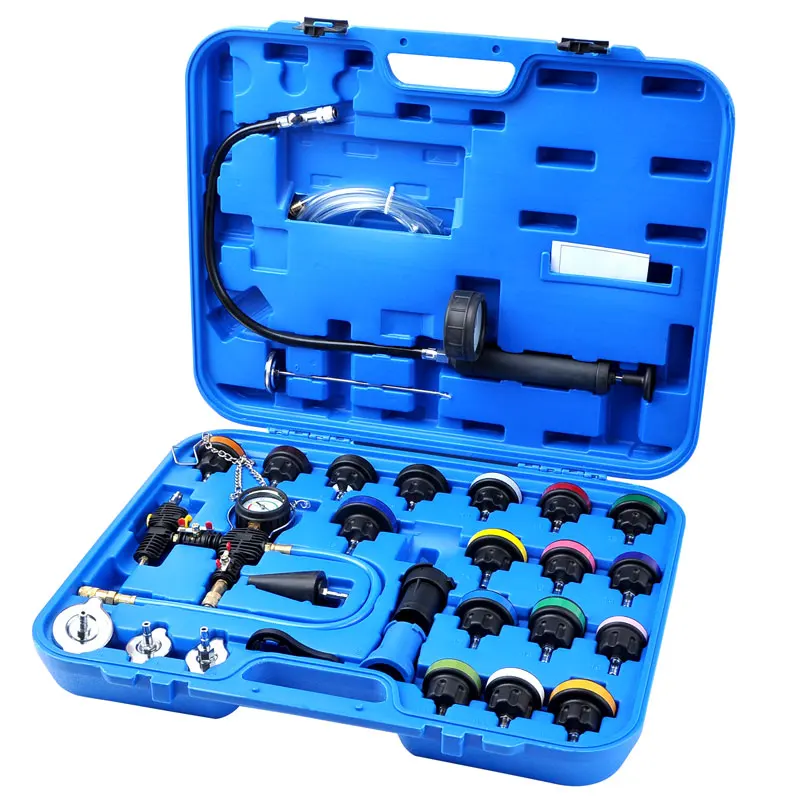 

Local stock in America! Winmax 25pcs comprehensive radiator pressure tester refill master kit