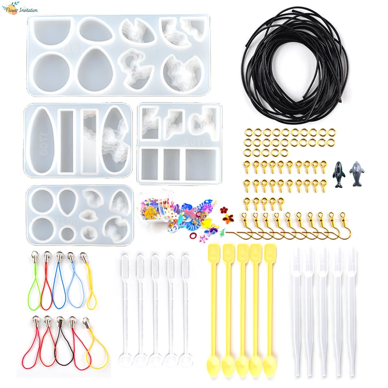 

DIY Silicone Mold Jewelry Tool Resin Silicone Mold Jewelry Small Parts Package For Jewelry DIY