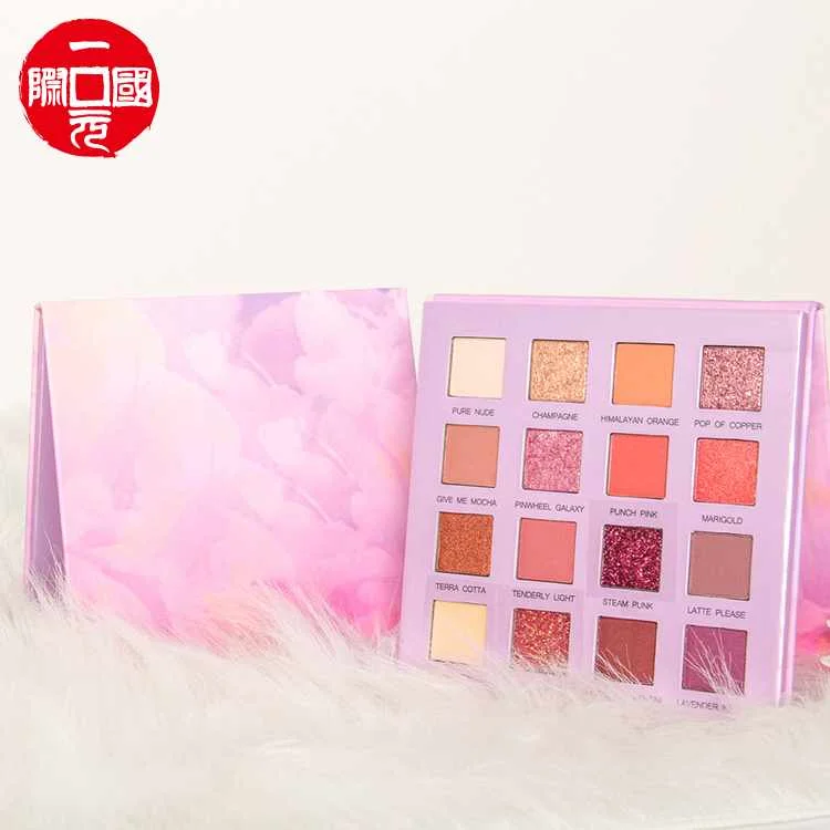 

2021 Hot sale makeup eyeshadow palette custom
