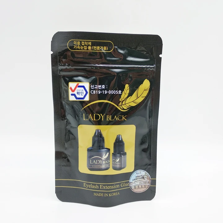 

Premium Lady Black 5ml Original Korean Sensitive Adhesive For Individual Lashes