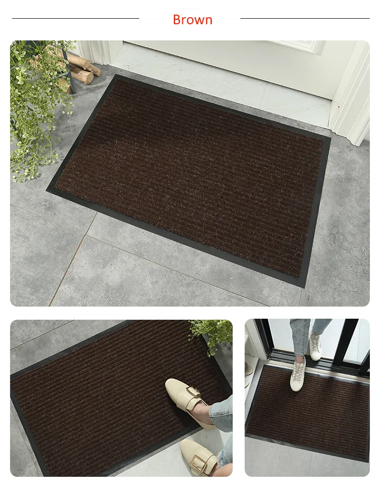 Chinese Wholesale Custom Dirt Trapping Foot Scraping Rug Entrance Door Mat Buy Door