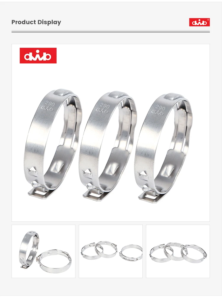 Earless Low Profile Clamps For Cv Boot And Steering Rack On Atv Utv