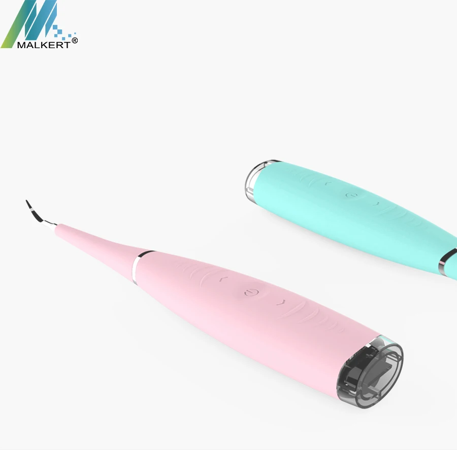 

YJK-015A Ultrasonic Teeth Cleaner Dental Floss Pick Tooth Cleaner Ultrasonic Sonic Teeth Cleaner, Blue/pink