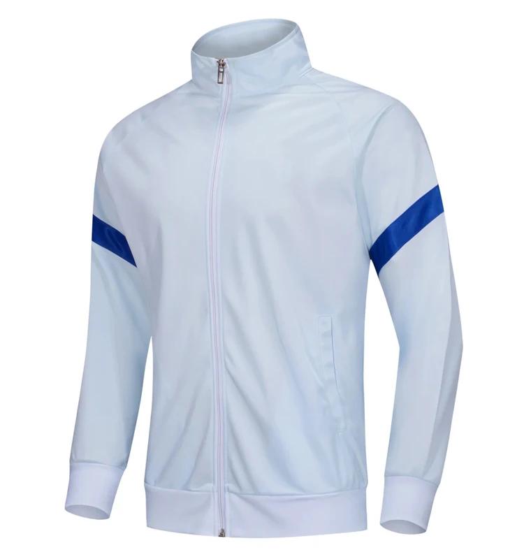 

Quality Classic White Polyester Football Jacket