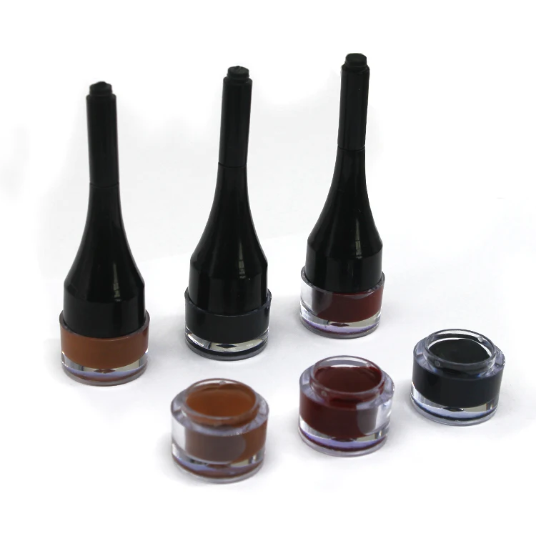 

2020 OEM custom eyebrow tint kit eyebrow pomade dye private label makeup color eyebrow gel waterproof, 3 colors