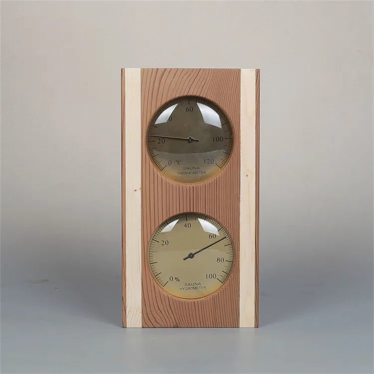 Sauna Wooden Bucket and Ladle Kit Sauna Thermometer with Liner for Sauna & SPA  Pine Wood