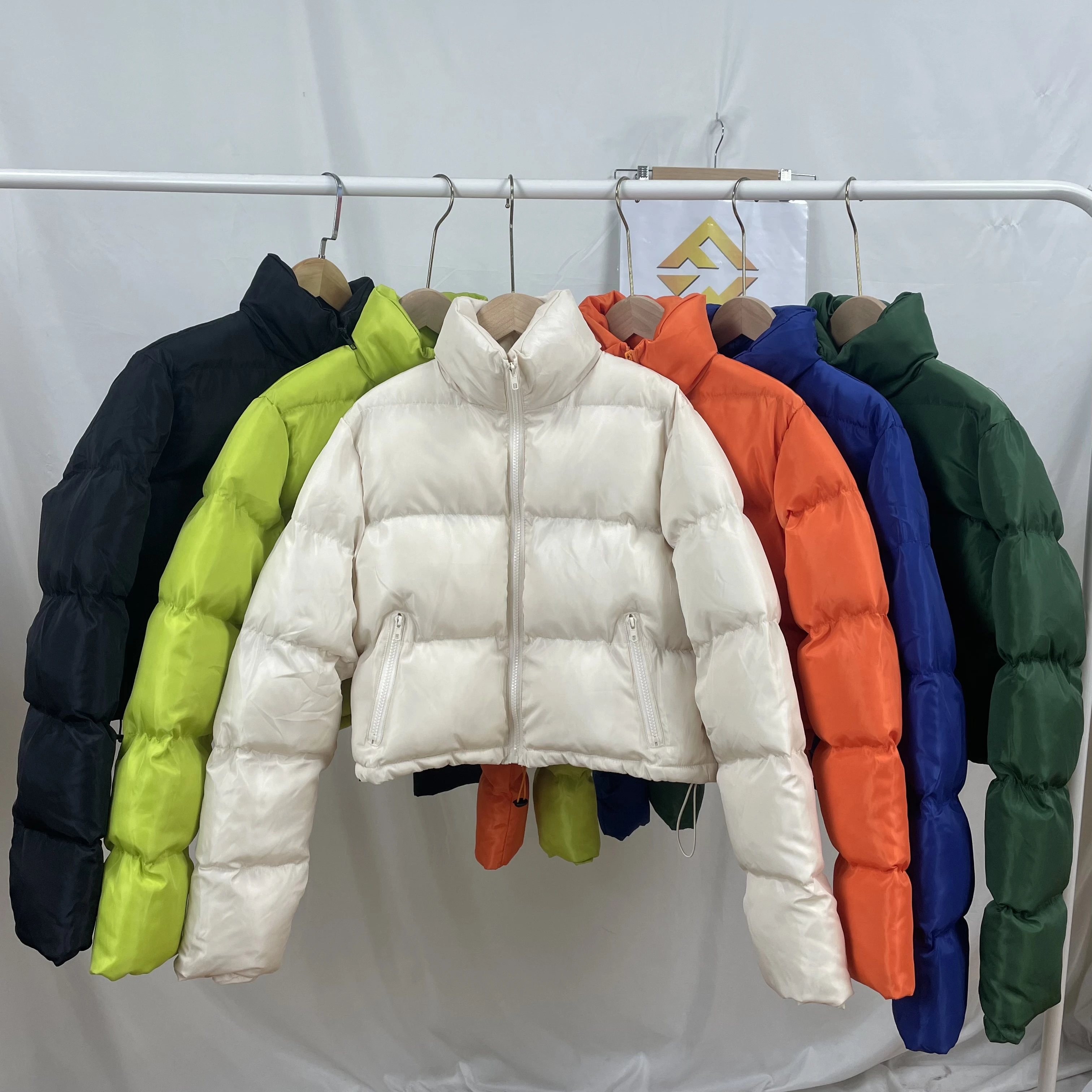 Winter Stand Collar Pocket Lamb Nap Patchwork Jacket Woman Tops Fashionable Fall Tops for Women