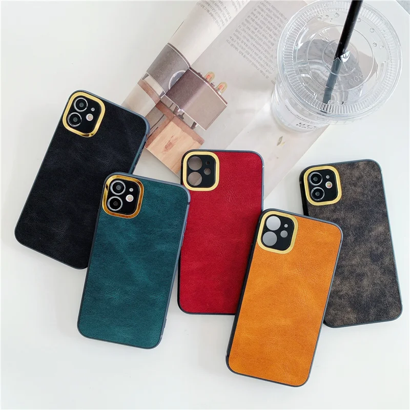 

new arrivals OEM leather case for iPhone 12 mini customized logo, for iphone 12 case precise hole