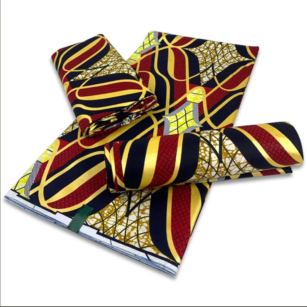 

gold ankara material african fabric clothing woman SMD255HGW21-SMD255HGW26