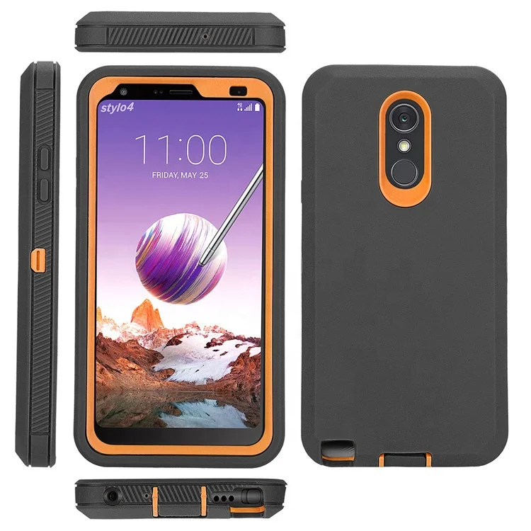 

Saiboro belt clip shockproof hard back cover cell phone case for motorola moto g7 g7 play g7 plus, Black, blue, rose, red, green, gray, multi