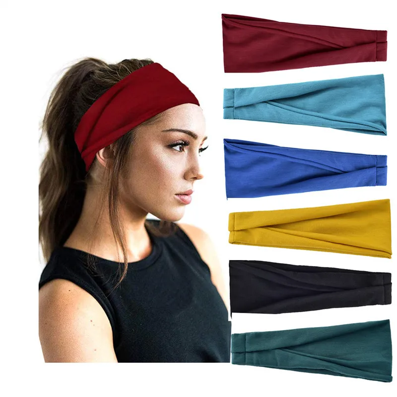 

Sports Headband Women's hair headbands Men's Running Headband Sweat-absorbing hair accessories in bulk mixed wholesale